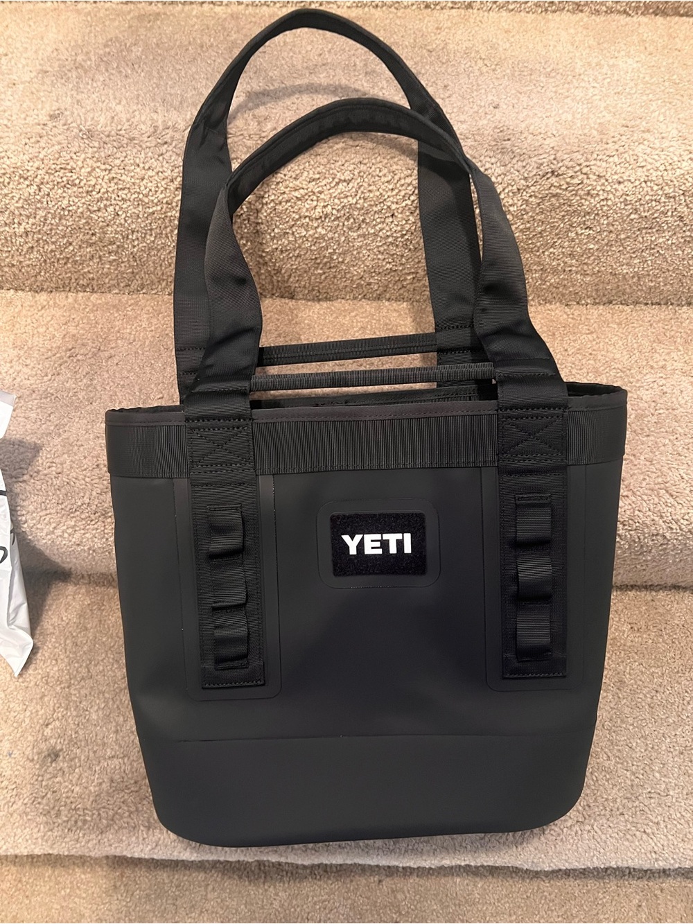 YETI Black Insulated Duffel Tote